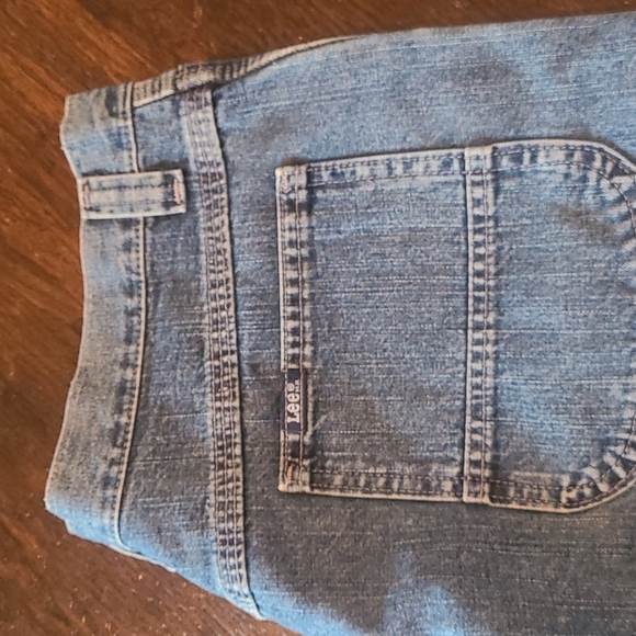 90's vintage Lee carpenters jean shorts size 16 M - Picture 9 of 15